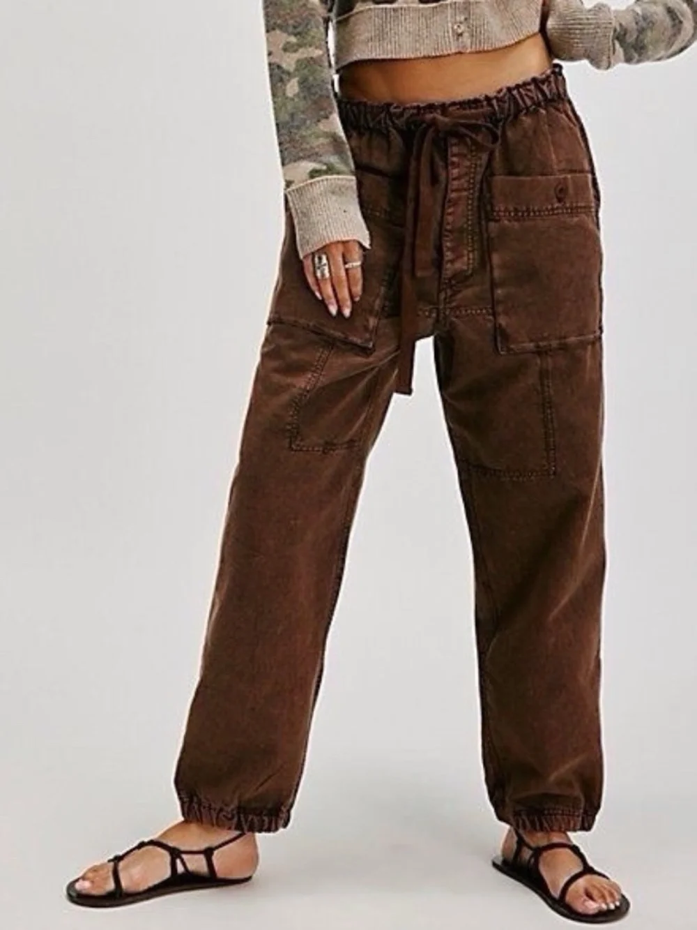 Free People River Stone Pants